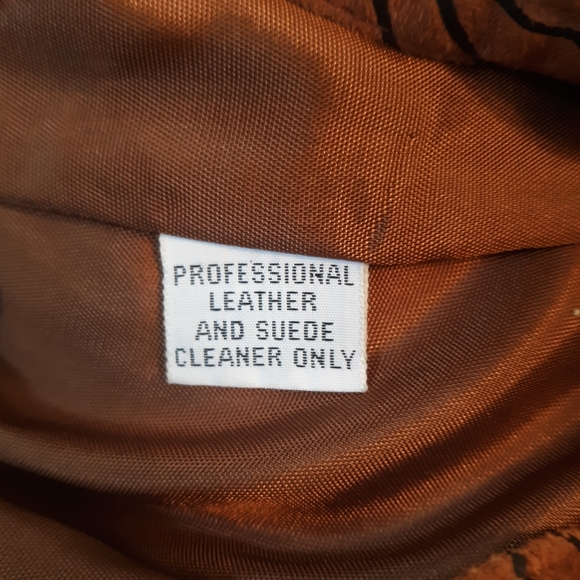 Alicia Herrera suede pencil skirt sz 8 *L - Picture 4 of 6